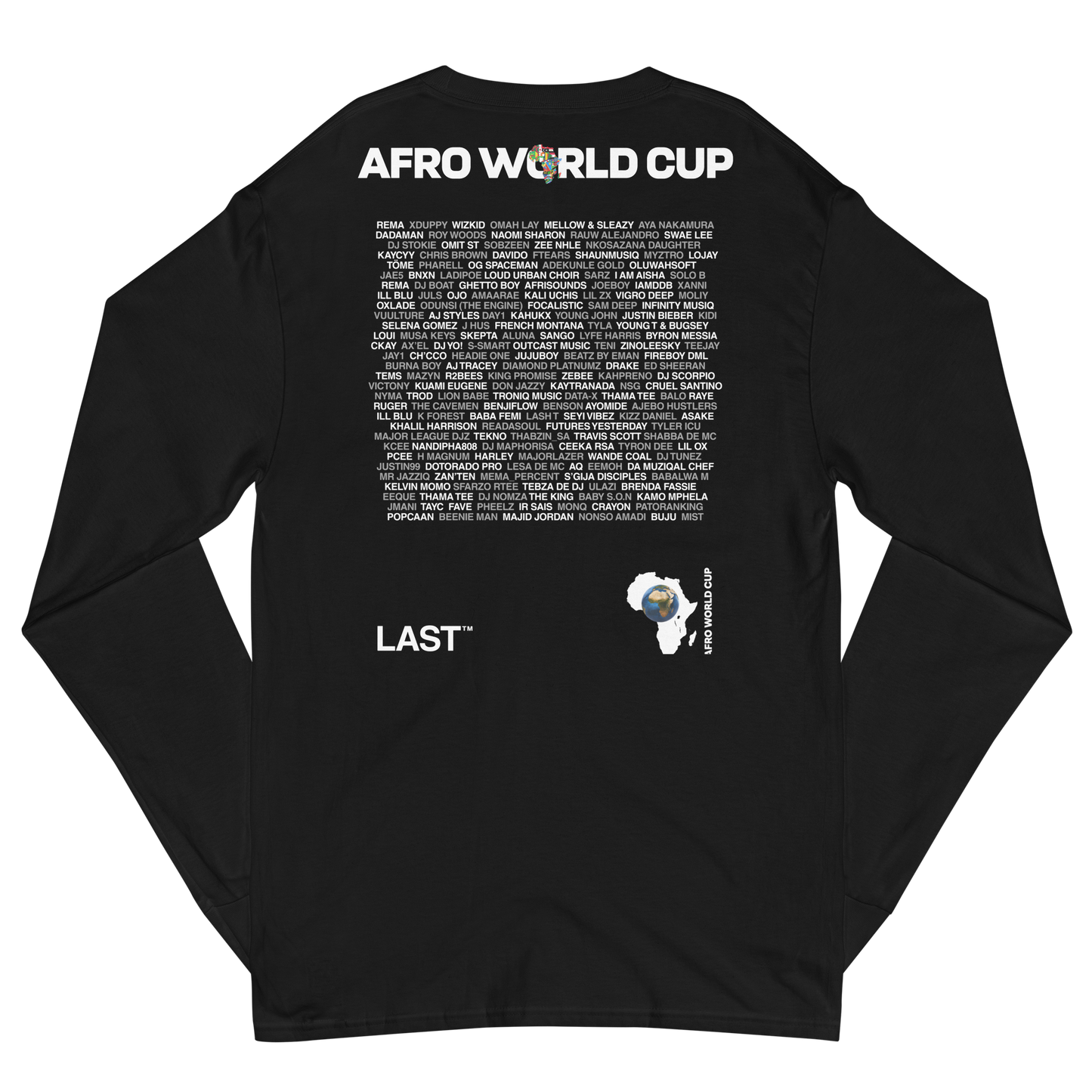 LAST x AFRO WORLD CUP Champion Long Sleeve