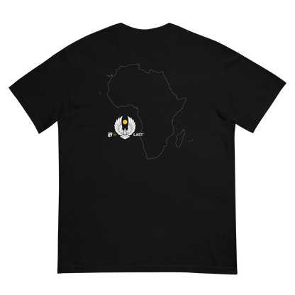 LAST x AFRO WORLD CUP garment-dyed heavy T