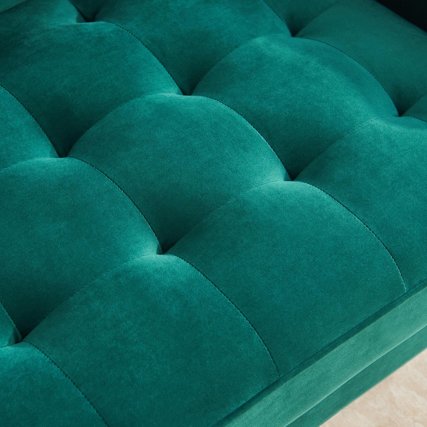 LAST™ Madagascan Emerald Velvet Sofa