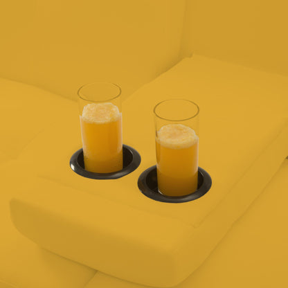 LAST™ Yellow Futon sofa bed